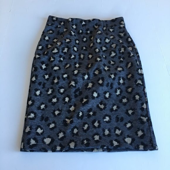 LOFT Ann Taylor Animal Print Pencil Skirt Lined‎ - Picture 1 of 7